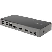 dk31c2dhspdue StarTech.com Triple Monitor 4K USB-C Docking Station with DisplayPort, HDMI - 6 x USB ports, USB A, USB C