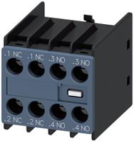 3rh2911-1ha22 Siemens Auxiliary Contact, 4 Contact, 2NC + 2NO, Snap-On, Sirius Innovation 3RH2