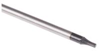 be-8906 Bahco Torx  Screwdriver, T6 Tip, 75 mm Blade, 163 mm Overall