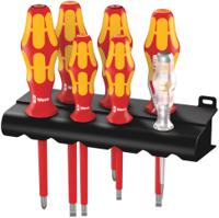 05006148001 Wera Pozidriv; Slotted Insulated Screwdriver Set, 7-Piece