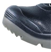 saul2s3no45 Delta Plus SAULT2 S3 Black Steel Toe Capped Men's Ankle Safety Boots, UK 10.5, EU 45