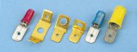 140896-2 TE Connectivity Red Insulated Male Spade Connector, Tab, 5.14mm² Tab Size