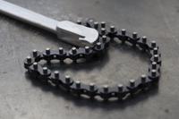 847-3822 RS PRO Chain Wrench, 500 mm Overall, 150mm Jaw Capacity, Metal Handle