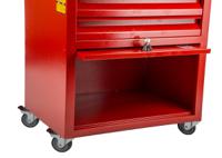 753-1573 RS PRO 3 Drawer Steel Wheeled Tool Chest