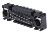 09662117501 HARTING 15 Way Through Hole D-sub Connector Socket, 2.74mm Pitch, with M3 Threaded Inserts
