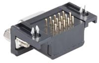 481-443 RS PRO 15 Way Right Angle Through Hole D-sub Connector Socket, 2.29mm Pitch