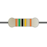 mf0207fte52-150k Yageo 150kΩ Metal Film Fixed Resistor 0.6W ±1% MF0207FTE52-150K