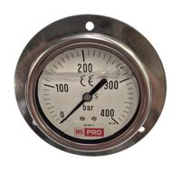 179-993 RS PRO BSP 1/4 Analogue Pressure Gauge 400bar Bottom Entry 63mm Outside Diameter