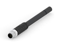 t4151199l14-001 TE Connectivity Male 4 way Straight M12 to Unterminated Unterminated Sensor Actuator Cable, 500 mm