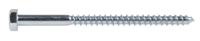 144-3542 RS PRO Hex Coach Screw, Steel Bright Zinc Plated, 10mm x 150mm