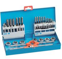 11900870001 Tivoly 31-Piece HSS Tap & Die Set, M3 - M12 Taps, M3 - M12 Dies