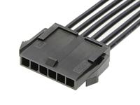 214753-1101 Molex 10 Way Male Micro-Fit 3.0 Unterminated Wire to Board Cable, 150mm