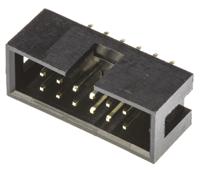 t821112a1s100ceu Amphenol Communications Solutions T821 Series Straight Through Hole PCB Header, 12 Contact(s), 2.54 mm Pitch, 2 Row,