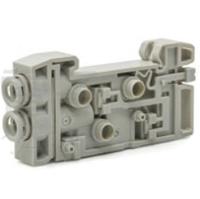 sx3000-50-20a-c6-q SMC SX3000 series One-Touch Fitting 6 mm Manifold Block for use with Valve, SX3000-50-20A-C6-Q