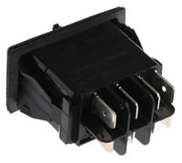 rcv-37111470 Carlingswitch Illuminated DPDT, Latching Rocker Switch Panel Mount