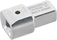 58290040 STAHLWILLE 7370/40 9 x 12 mm Hexagon, Square Adapter, 60 mm Overall