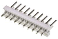 1-640456-0 TE Connectivity MTA-100 Series Straight Through Hole Pin Header, 10 Contact(s), 2.54 mm Pitch, 1 Row, Unshrouded
