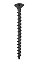 286-7184 RS PRO Phillips Bugle Steel Drywall Screw, Black, 3.5mm Thread, 32mm Length