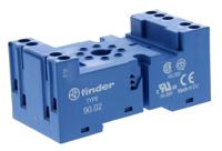 9002sma Finder 90 8 Pin 250V ac DIN Rail Relay Socket, for use with 60.12