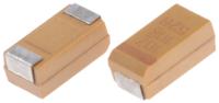 t491c107k010at KEMET 100μF MnO2 Tantalum Capacitor 10V dc, T491 Series