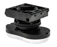 l61qh21 BACO Series Green, Red Illuminated Spring Return Push Button Head, 22mm Cutout, IP66