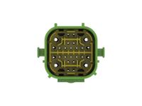 2405028-3 TE Connectivity, DEUTSCH NTSEAL Automotive Connector Green Cable Mount 26 Way
