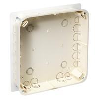 enn12821 Schneider Electric Multifix Plus Blue PS Junction Box, IP20, Flush Mount Mount, 1 Gangs, 246 x 246 x 50mm