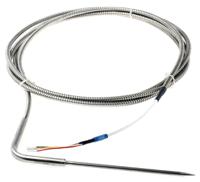 90235034-386-2001-1-5-150-2-04-3100317 Jumo PT100 RTD Sensor, 5mm Dia, 150mm Long, 2 x 3 Wire, Probe, Class B +260°C Max
