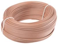 51003 Lapp ÖLFLEX HEAT Series Brown 1.5 mm² Hook Up Wire, 15 AWG, 19/0.25 mm, 100m, Silicone Insulation,