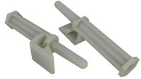 304-291 RS PRO Nylon Snap-In Support for 4mm PCB Hole