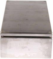 749-1863 RS PRO Unpainted Stainless Steel Terminal Box, IP66, 300 x 80 x 150mm