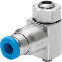 grlz-m3-qs-3 Festo Manual Supply Air One Way Flow Control Pneumatic Control Valve GRLZ Series, Metric M3, M3, 175043