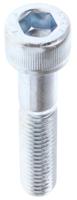 484-0076 RS PRO Bright Zinc Plated Steel Hex Socket Cap Screw, DIN 912, M10 x 50mm