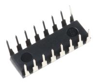 cd74hc4051e Texas Instruments CD74HC4051E Multiplexer/Demultiplexer Single 8:1 3 V, 5 V, 16-Pin PDIP