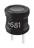6100-101k-rc Bourns 18 kH 0.1 Ferrite Leaded Inductor, Max SRF:5.8MHz, Q:5.8, 1.98A Idc, 6100