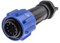 pxa91110p Bulgin Circular Connector, 10 Contacts, Cable, Standard Connector, Plug, Male, IP68, Buccaneer 900 Series