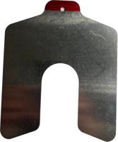 81551 Steel Shim, 125mm x 125mm x 0.5mm