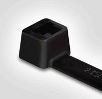 111-05400-t50l-pa66-bk HellermannTyton Cable Tie, 390mm x 4.6 mm, Black Polyamide 6.6 (PA66), Pk-100