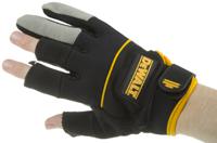 finger-framer-glove DeWALT Black Neoprene, Spandex Work Gloves, Size 9