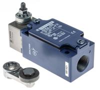 xckj10513h29 Telemecanique Sensors XCKJ Series Roller Lever Limit Switch, NO/NC, IP66, SPDT, Zinc Alloy Housing, 240V ac Max, 10A Max