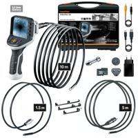 095311c Laserliner 095.311C 9mm probe Inspection Camera Kit, 1.5 m, 5 m, 10 m Probe Length, 640 x 480pixels Resolution, LED