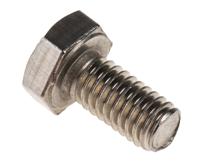 190-153 RS PRO Stainless Steel, Hex Bolt, M6 x 12mm