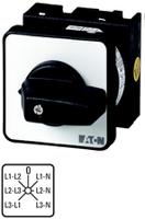 095813-t0-3-8007e Eaton, 3PST 7 Position 45° Voltmeter Cam Switch, 690V ac, 20A