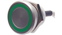 pbarz1c0000y2a APEM Illuminated Piezo Switch, 1NO, IP68, IP69K, , - 40 → 75°C
