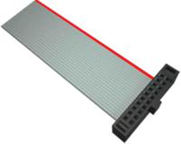 ffsd-10-d-0350-01-n Samtec FFSD Series Flat Ribbon Cable, 20-Way, 3.175mm Length, Tiger Eye IDC to Tiger Eye IDC