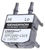 sdp1000-l025 Sensirion Low Pressure Sensor, 62Pa Operating Max