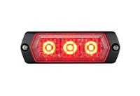 lpt-1m1-r Patlite 1M1 Series Red Multiple Effect Warning Light, 12 → 24 V, Indoor/Outdoor, LED Bulb, IP68