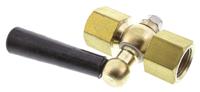 352-1998 RS PRO Pressure Gauge Cock 3/8 in BSP Female 3/8 in BSP Female