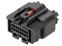 34894-8009 Molex, Mini50 Automotive Connector Socket 16 Way, Crimp Termination