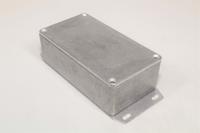 1590nf Hammond 1590-RIBBED Series Die Cast Aluminium Alloy Enclosure, IP54, Flanged, 121 x 66 x 36mm